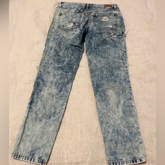 Garage distressed boyfriend jeans size 3 - Picture 2 of 4